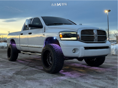 2006 Dodge Ram 2500 - 20x12 -51mm - ARKON OFF-ROAD Alexander - Suspension Lift 2.5" - 35" x 12.5"