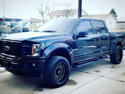 2018 Ford F-150 - 20x10 -25mm - ARKON OFF-ROAD Caesar - Suspension Lift 2.5" - 275/55R20