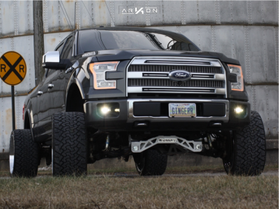 1 2015 F 150 Ford Platinum Mcgaughys Suspension Lift 65in Arkon Off Road Caesar Chrome