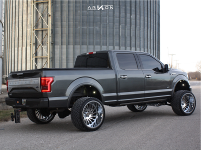 1 2015 F 150 Ford Platinum Mcgaughys Suspension Lift 65in Arkon Off Road Caesar Chrome