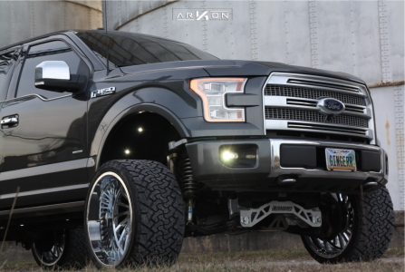 1 2015 F 150 Ford Platinum Mcgaughys Suspension Lift 65in Arkon Off Road Caesar Chrome