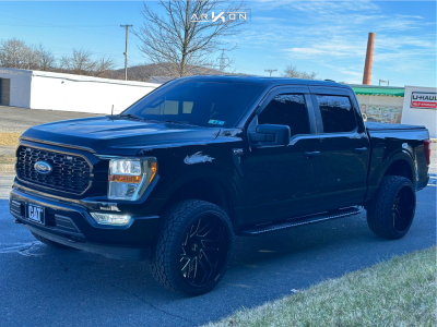 2021 Ford F-150 - 24x12 -51mm - ARKON OFF-ROAD Mandela - Leveling Kit - 305/35R24