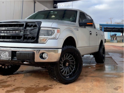 2014 Ford F-150 - 20x10 -25mm - ARKON OFF-ROAD Caesar - Suspension Lift 2.5" - 33" x 12.5"