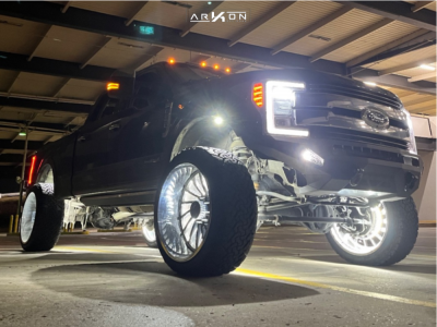 2017 Ford F-250 Super Duty - 26x14 -81mm - ARKON OFF-ROAD Caesar - Suspension Lift 6" - 37" x 13.5"