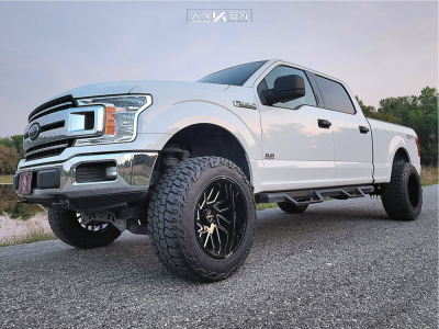 2018 Ford F-150 - 20x12 -51mm - ARKON OFF-ROAD Mandela - Suspension Lift 6" - 35" x 12.5"
