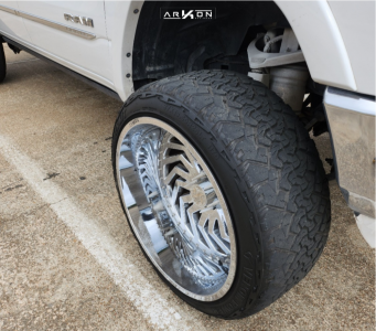 2020 Ram 1500 Wheel Offset Aggressive > 1" Outside Fender Suspension