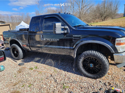 2010 Ford F-250 Super Duty - 20x10 -25mm - ARKON OFF-ROAD Davinci - Stock Suspension - 33" x 12.5"