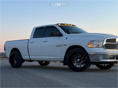 2016 Ram 1500 - 22x12 -51mm - ARKON OFF-ROAD Mandela - Leveling Kit - 285/45R22