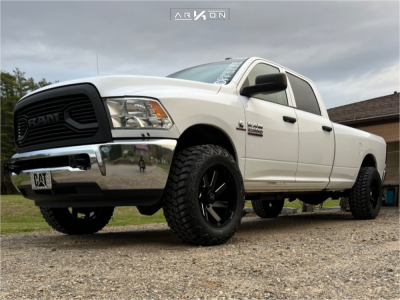 2013 Ram 2500 - 20x10 -25mm - ARKON OFF-ROAD Lincoln - Stock Suspension - 35" x 12.5"