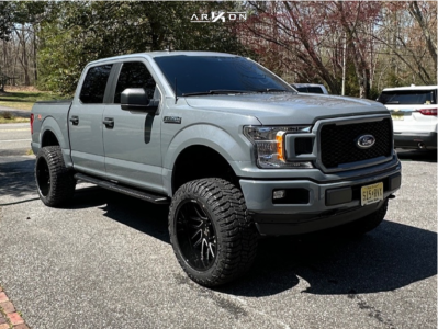 2020 Ford F-150 - 22x12 -51mm - ARKON OFF-ROAD Mandela - Suspension Lift 6" - 35" x 12.5"
