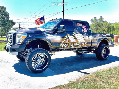 2016 Ford F-250 Super Duty - 24x14 -81mm - ARKON OFF-ROAD Caesar - Suspension Lift 6" - 37" x 13.5"