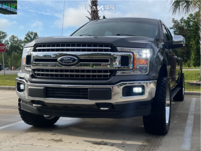 1 2019 F 150 Ford Xlt Motofab Leveling Kit Arkon Off Road Davinci Chrome