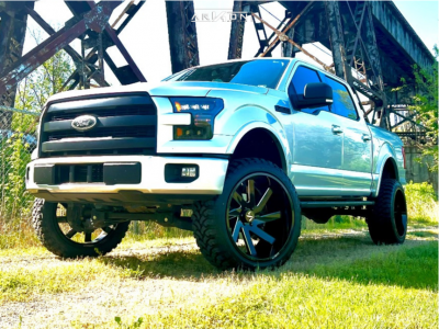 2015 Ford F-150 - 24x12 -51mm - ARKON OFF-ROAD Lincoln - Suspension Lift 6" - 35" x 12.5"