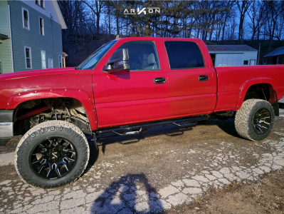 2006 Chevrolet Silverado 2500 HD - 20x12 -51mm - ARKON OFF-ROAD Roosevelt - Suspension Lift 6" - 35" x 12.5"