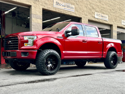 2016 Ford F-150 - 20x12 -51mm - ARKON OFF-ROAD Davinci - Suspension Lift 2.5" - 33" x 12.5"