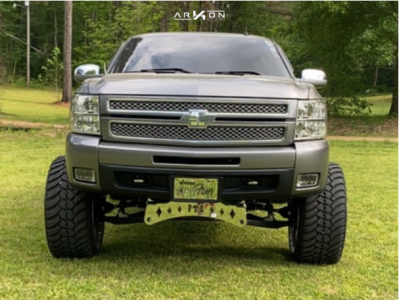 1 2012 Silverado 1500 Chevrolet Ltz Full Throttle Suspension Lift 9in Arkon Off Road Caesar Chrome