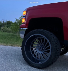 1 2014 Silverado 1500 Chevrolet Lt Rough Country Suspension Lift 6in Arkon Off Road Caesar Grey