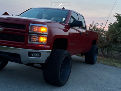 1 2014 Silverado 1500 Chevrolet Lt Rough Country Suspension Lift 6in Arkon Off Road Caesar Grey