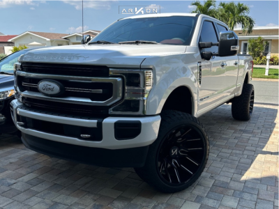 2022 Ford F-250 Super Duty - 24x14 -81mm - ARKON OFF-ROAD Roosevelt - Suspension Lift 3.5" - 35" x 13.5"
