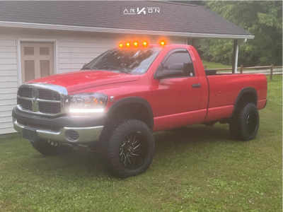 2006 Dodge Ram 2500 - 20x12 -51mm - ARKON OFF-ROAD Mandela - Leveling Kit - 35" x 12.5"