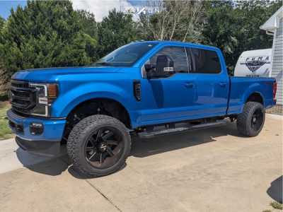 2021 Ford F-250 Super Duty - 22x12 -51mm - ARKON OFF-ROAD Lincoln - Suspension Lift 2.5" - 35" x 12.5"