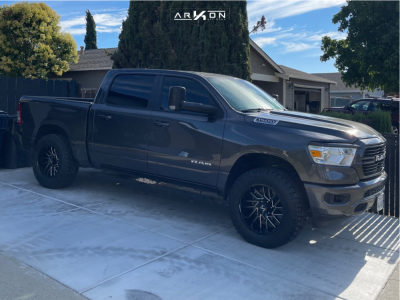 2021 Ram 1500 - 20x10 -25mm - ARKON OFF-ROAD Mandela - Leveling Kit - 295/60R20