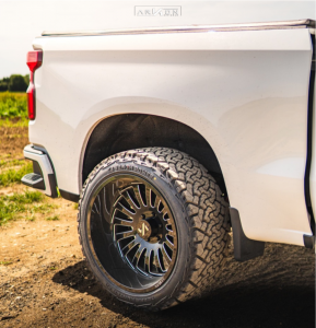 2021 Chevrolet Silverado 1500 Wheel Offset Super Aggressive