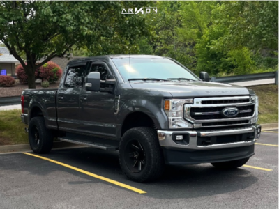 2021 Ford F-250 Super Duty - 20x10 -25mm - ARKON OFF-ROAD Lincoln - Leveling Kit - 35" x 12.5"