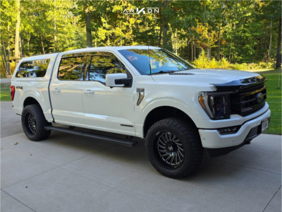 2023 Ford F-150 - 20x10 -25mm - ARKON OFF-ROAD Caesar - Leveling Kit - 33" x 12.5"