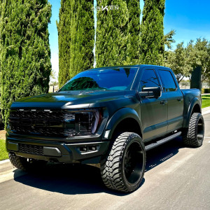 2022 Ford F-150 - 24x12 -51mm - ARKON OFF-ROAD Mandela - Suspension Lift 3" - 35" x 13.5"