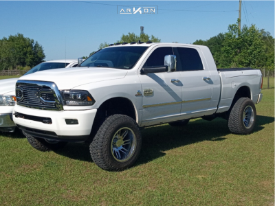 2015 Ram 2500 - 20x12 -51mm - ARKON OFF-ROAD Davinci - Suspension Lift 6" - 37" x 12.5"