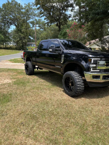 2018 Ford F-250 Super Duty - 22x12 -51mm - ARKON OFF-ROAD Mandela - Suspension Lift 6" - 37" x 13.5"