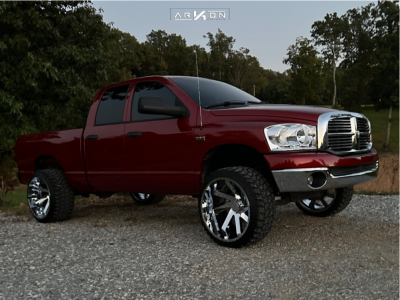 2007 Dodge Ram 1500 - 24x14 -81mm - ARKON OFF-ROAD Lincoln - Suspension Lift 2.5" - 33" x 14.5"