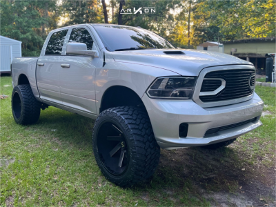 2017 Ram 1500 - 24x14 -81mm - ARKON OFF-ROAD Lincoln - Suspension Lift 6" - 375/40R24