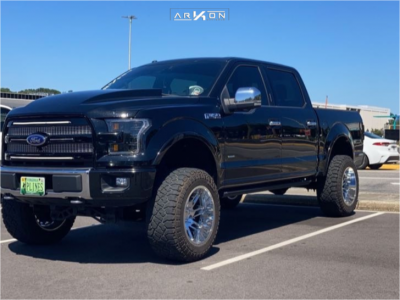 2016 Ford F-150 - 20x12 -51mm - ARKON OFF-ROAD DaVinci - Suspension Lift 6" - 35" x 12.5"