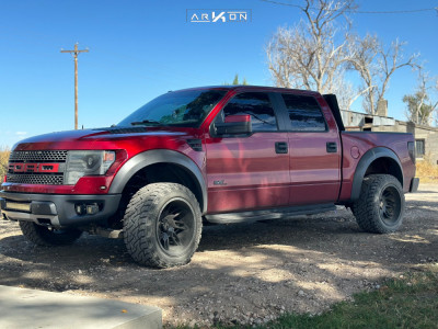 2014 Ford F-150 - 20x12 -51mm - ARKON OFF-ROAD Davinci - Stock Suspension - 33" x 12.5"