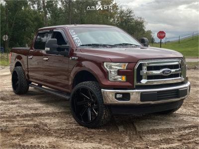 2015 Ford F-150 - 24x12 -51mm - ARKON OFF-ROAD Lincoln - Leveling Kit - 305/35R24