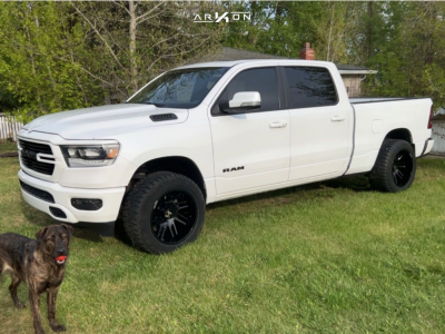 2019 Ram 1500 - 20x12 -51mm - ARKON OFF-ROAD Davinci - Leveling Kit - 33" x 12.5"