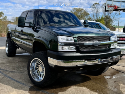 2003 Chevrolet Silverado 2500 HD - 20x12 -51mm - ARKON OFF-ROAD Caesar - Suspension Lift 3" - 33" x 12.5"