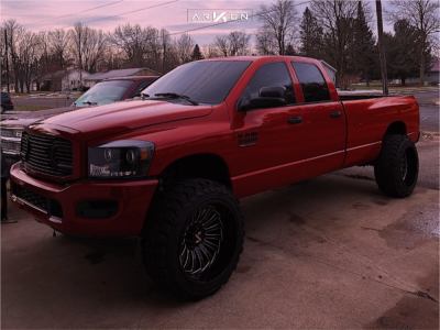 2008 Dodge Ram 3500 - 24x14 -81mm - ARKON OFF-ROAD Alexander - Leveling Kit - 37" x 13.5"