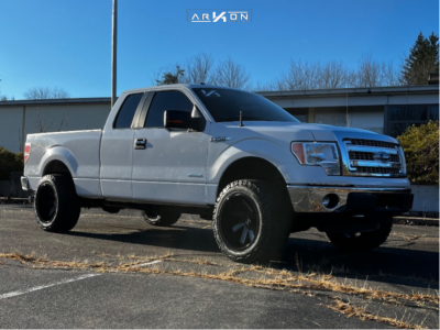2014 Ford F-150 - 20x12 -51mm - ARKON OFF-ROAD Lincoln - Leveling Kit - 33" x 12.5"
