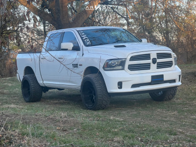 2016 Ram 1500 - 22x12 -51mm - ARKON OFF-ROAD Mandela - Suspension Lift 2.5" - 33" x 12.5"