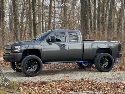 2011 Chevrolet Silverado 1500 - 26x14 -81mm - ARKON OFF-ROAD Mandela - Suspension Lift 7.5" - 37" x 15.5"