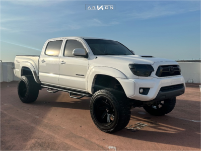 2012 Toyota Tacoma - 20x12 -51mm - ARKON OFF-ROAD Lincoln - Suspension Lift 6" - 295/55R20