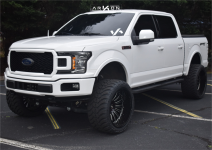 2020 Ford F-150 - 24x14 -81mm - ARKON OFF-ROAD Alexander - Suspension Lift 7" - 35" x 15.5"