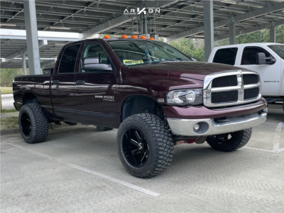 2005 Dodge Ram 2500 - 20x12 -51mm - ARKON OFF-ROAD Lincoln - Suspension Lift 2.5" - 35" x 12.5"