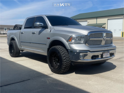 2018 Ram 1500 - 20x12 -51mm - ARKON OFF-ROAD Caesar - Suspension Lift 3" - 33" x 12.5"