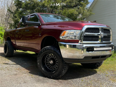 2018 Ram 2500 - 20x12 -51mm - ARKON OFF-ROAD Alexander - Suspension Lift 3.5" - 35" x 12.5"