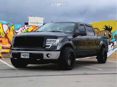 2013 Ford F-150 - 20x12 -51mm - ARKON OFF-ROAD Apollo - Stock Suspension - 275/55R20