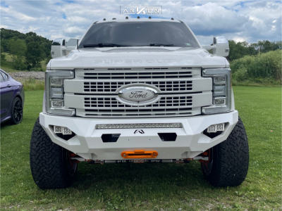 1 2017 F 250 Super Duty Ford Platinum Fabtech Suspension Lift 6in Arkon Off Road Caesar Chrome